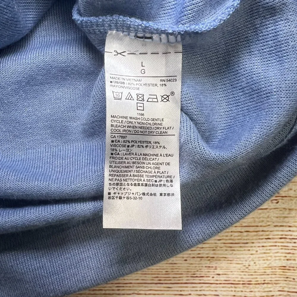Banana Republic Blue Quarter Zip Pullover Sweater‎ Size Large Men's Casual